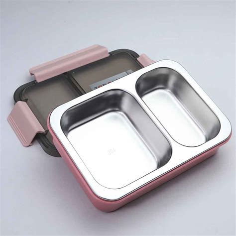 tedemei steel lunch box|Tedemei Two Layers Stainless Steel Lunch Box, Food Container .